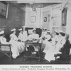 Nurses' Training School; A class of nurses at study; Frederick Douglass Hospital, Philadelphia, Pa.