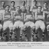 Fine specimen - physical development; Hampton Institute champions of 1912, showing a strong team of the colored boys and their Indian fellow students.