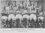 Fine specimen - physical development; Hampton Institute champions of 1912, showing a strong team of the colored boys and their Indian fellow students.