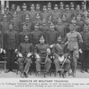 Results of military training; Company G, Tuskegee Institute, showing a group of well disciplined young men who have received military training as part of their education.