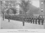 A military drill; The winning company at the M Street High School, Washington, D.C.