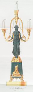 French goldsmith's designs, ca. 1800.