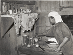 Negro tenant farmer who grew strawberries on shares near Hammond, Louisiana. The husband said that in a good year they came out with maybe two hundred dollars, April 1939.