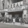 The movies are popular in the Negro section of Chicago, Illinois, April 1941.
