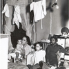 Negro family living in crowded quarters, Chicago, Illinois, April 1941.