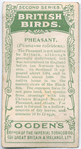 Pheasant.