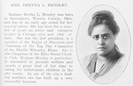 MME. Bertha L. Hensley.