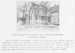 The Iroquois Community League Home, Evanston, Illinois.