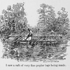 I saw a raft of very fine poplar logs being made.