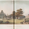 The General view from the Pavillon. [before and after]