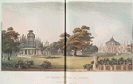 The General view from the Pavillon. [before and after]