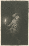 [Un homme dans une cave.]