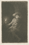 [Un homme dans une cave.]