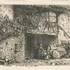 Escalier devant une maison.