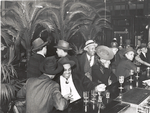 The bar at Palm Tavern, Negro restaurant on 47th Street, Chicago, Illinois, April 1941.
