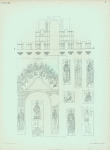 Soshestvie Sv. Dukha, Sv. Mamant, vnizu ornament, Sv. Damian, Sv. Evpor, Sv. Marin, Sv. Aleksandr, Sv. Agafangel, Sv. Gorgonii, Sv. Didim, Sv. Evdokim, Sv. Mark