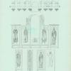 Sv. Nikandr, Sv. Iulian, Sv. Kiriakiia,iatye, ornament na arke, Sv. Manuil, Sv. Tikhon, ornament, Sv. Mefodii, izobrazhenie prepadobnago