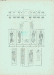 Sv. Nikandr, Sv. Iulian, Sv. Kiriakiia,iatye, ornament na arke, Sv. Manuil, Sv. Tikhon, ornament, Sv. Mefodii, izobrazhenie prepadobnago