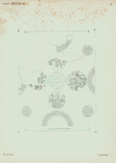 Plafon. Chetyre Angela, Chetyre ornamenta na arkakh, chetyre kruglykh ornamenta