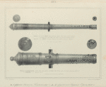 a.6 funt Pishchal Gamaiun 1690 g. b.40 funtovaia Pushka Orel 1692g
