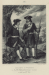 SERZHANT i FUZELER I.Gv. Preobrazhenskogo polka s 1720 po 1732 god