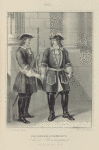 RIADOVYI i OFITSER Leib-Regimenta s 1727 po 1730 god