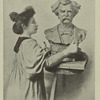 Bust of Mark Twain by Theresa Federowna Ries.