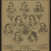 Grover Cleveland  and his Cabinet.