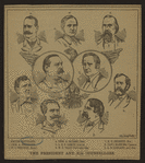 Grover Cleveland  and his Cabinet.