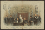 Grover Cleveland  and his Cabinet.