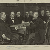 Grover Cleveland  and his Cabinet.