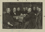 Grover Cleveland  and his Cabinet.