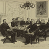 Grover Cleveland  and his Cabinet.