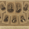 Grover Cleveland  and his Cabinet.