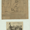 The difference between two knights; Schoolmaster Cleveland's morning class.