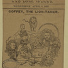 Coffey, the lion-tamer.