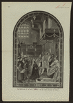 The foundation of St. Paul's School by Dean Colet.