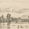Paysage; environs d'Asnières.