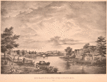 Vid nizhniago Priesnenskago pruda i Gorbatago mosta. (1825 g.)