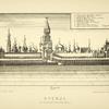 Kreml'. (po risunku Tannera 1678 g.)