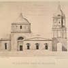 Fasad tserkvi Iakova ap. V Kazennoi. (1826 g.)