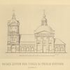 Fasad tserkvi zhiv. Troitsy na Griazi na Pokrovkie (do 1880 g.); Fasad tserkvi Uspeniia presv. bgr., na Uspenskom Vrazhkie (1857 g.).