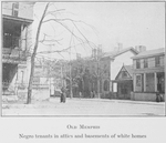 Old Memphis; Negro tenants in attics and basements of white homes.