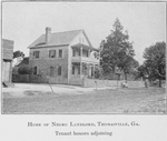 Home of Negro landlord, Thomasville, Ga.; Tenant houses adjoining.