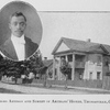 Negro artisan and street of artisans' homes; Thomasville, Ga.