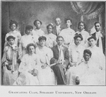 Graduating class, Straight University, New Orleans.