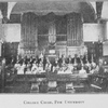 College choir, Fisk University.