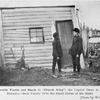 Cigarette fiends and a shack in "Church Alley"