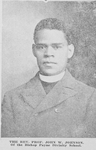 The Rev. Prof. John W. Johnson; Of the Bishop Payne Divinity School.