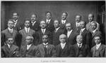 A group of university men.